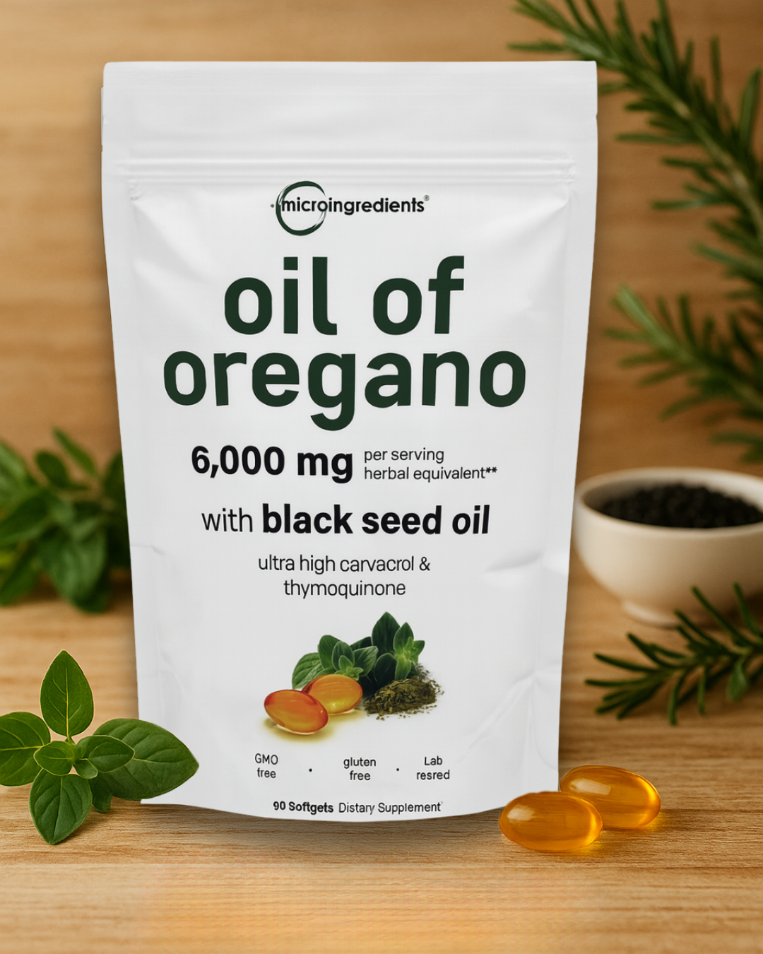 Aceite de Orégano (Oferta por compra de otro producto)