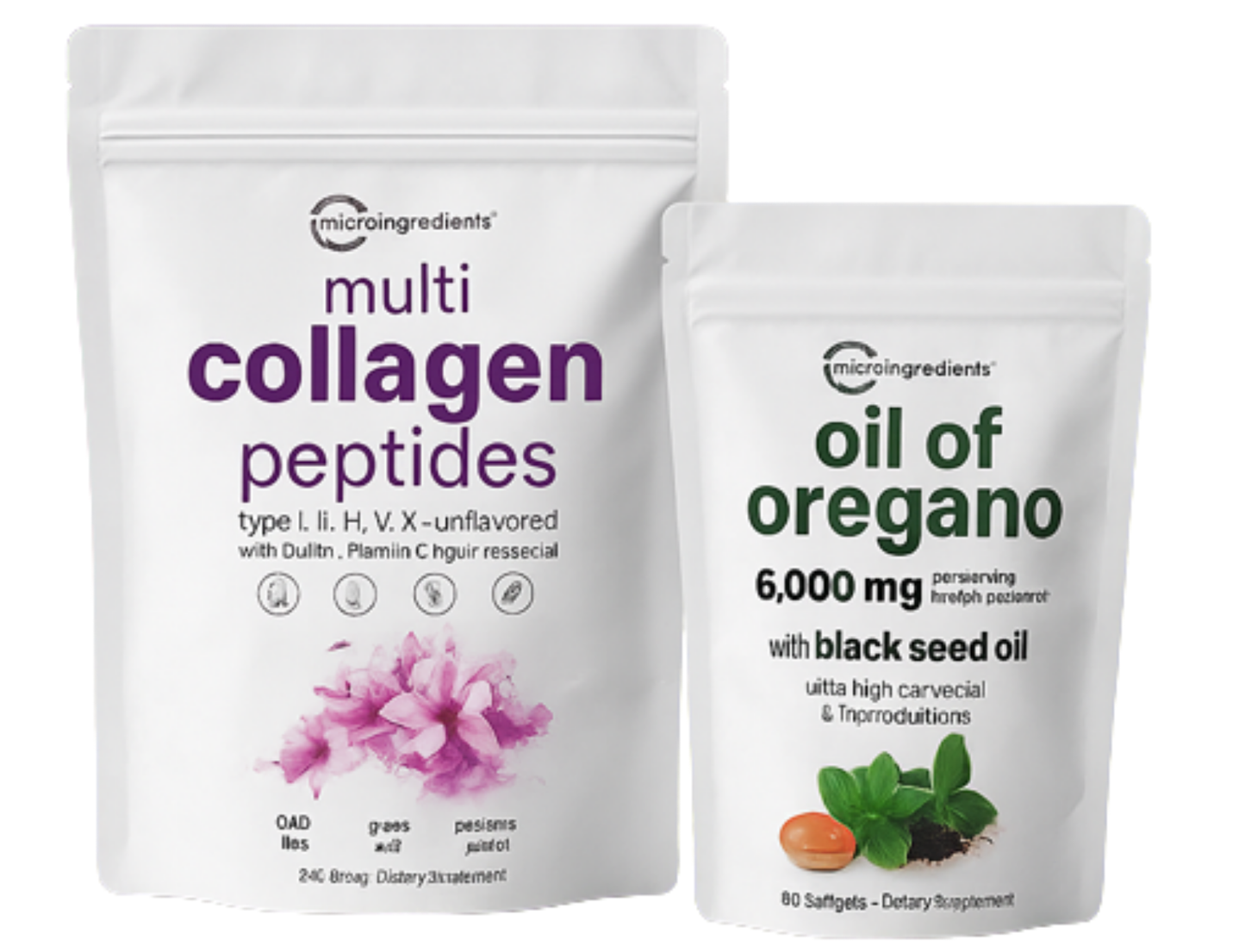 Multicolageno 1lb -Oil Oregan 90caps (Microingredients)