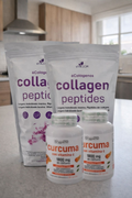 2 CURCUMA 120CAP + 2 COLLAGEN PEPTIDES 1lb